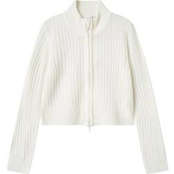 Name It Cardigan Nkf Habour LS Short Knit Card - Hvid