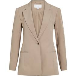Vila Enkelknäppt Kavaj - Beige