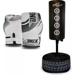 ONEX Freestanding Punch Bag Mitts Gloves Kit