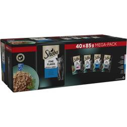 Sheba Adult Wet Cat Food Pouches 40 x 85 g Fish