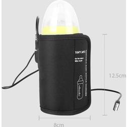 Tomtop Jms Portable USB Bottle Warmer Travel Milk Heat Keeper