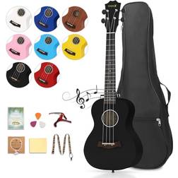 Dripex 23 Inch Concert Ukulele Small Guitar Ukelele