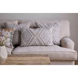 Nkuku Juliyet Cotton & Wool 50 x 50 cm Cushion Cover Natural (50x50cm)