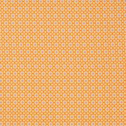 Panduro Tygbit 100x145 cm Retro Fl Pea - Orange Metervara Orange