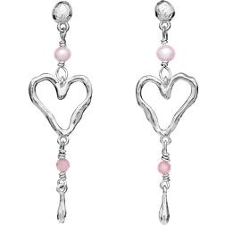 Maanesten Sabi Earrings - Silver/Pearls