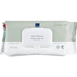 Abena Vådserviet Z-fold 20x27 cm Med Plastlåg 80 Stk
