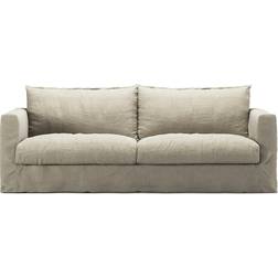 Decotique Upholstery For Le Grand Air Nou 3-seater Linen Natural Blonde Loose Sofa Cover Natural