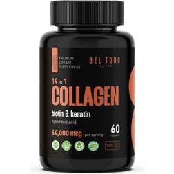 Collagen 64000 mcg 14 in 1 60 Capsules