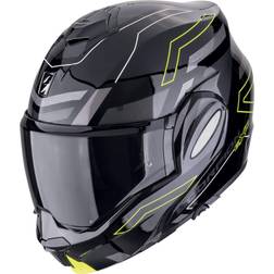 Scorpion Exo-tech Evo Conquer Helmet - Black/Yellow Adult
