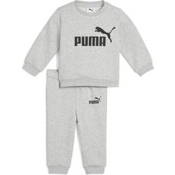 Puma Essentials Minicats Crew Shirt Set Toddler - Light Grey Heather