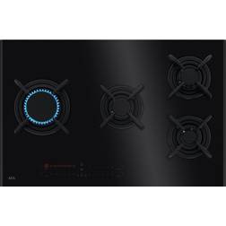 AEG HVB8453IB 80cm Series 9000 4 Burner Gas On Glass Hob