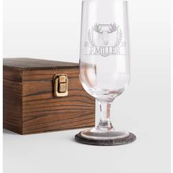 Rofa Design Set Med Gravyr Ölglas 50cl