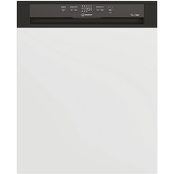 Indesit I3B L634 B Lavastoviglie da Incasso 14 Coperti Classe D a Scomparsa Parziale 60 cm Nero