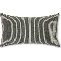 HKliving Striped Monochrome Pude 40x70 cm Komplet pyntepude Grå, Brun, Sort