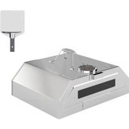 OutSunny 8 in Portable Stainless Steel BBQ Grill Top Pizza Oven