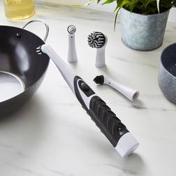 Dunelm Electric Cleaning Brush - White