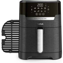 Tefal EasyFry Precision 2-in-1 Digital Air Fryer and Grill 4.2 Litre Capacity 8 Programs Inc Dehydrator Black