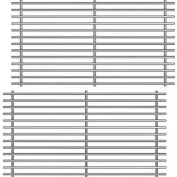 Nordic BBQ Store Grill Grate For Weber Genesis II 200 LX 200 Stainless Steel