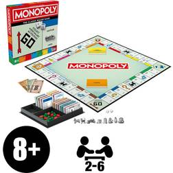 Hasbro Monopoly Board Game with Storage Tray