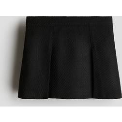 H&M Veckad Kjol - Svart