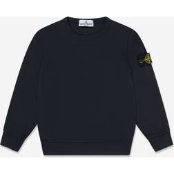 Stone Island Sweatshirt Navy Blue Med Logo