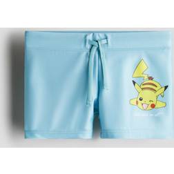 H&M Printed Swimming Trunks - Turquoise