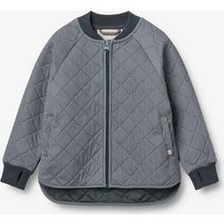 Wheat Sylvester Thermo Jacka Ink Stripe - Blå