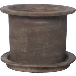 Ernst Terracotta Pot With Saucer Ø18 cm