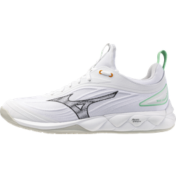 Mizuno Innebandyskor Wave Luminous 3 - White/Black/Frozen Emerald