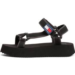 Tommy Jeans Tjw Eva Sandal - Sort