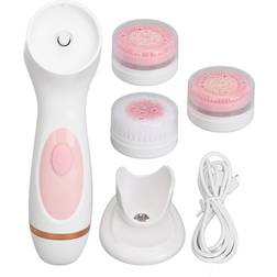 Zeblaze Electric Facial Cleansing Brush Waterproof Make Up Remover Rosa
