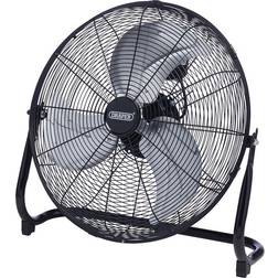 Draper Black And Silver High Velocity Floor Fan 18 Inch