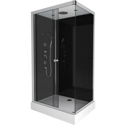 Aurlane Cabina Doccia Rettangolare 110x80x215 cm
