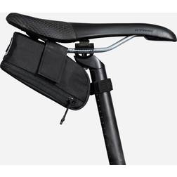 Rockrider Saddle Bag Easy m 0.6l Black Smoked Black