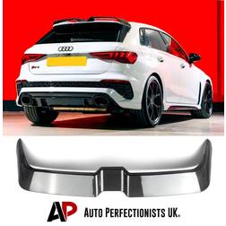 Auto Perfectionists UK Audi A3 S3 RS3 8Y Sportback Carbon Fibre Rear Boot Roof Spoiler