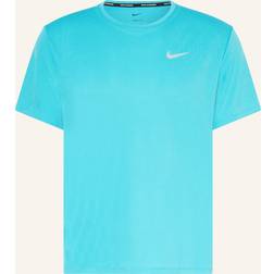Nike Men's Miler Dri-FIT UV Short-Sleeve Running Top - Green