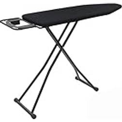 Rainberg Folding Ironing Board with Jumbo Iron Rest - Black