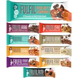 Fulfil Protein Bars Mix Any 2 Flavours Box 10