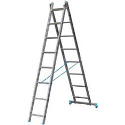 Mac Allister 2-way 3.35m Aluminium Combination Ladder