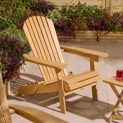 Rowlinson Sandown Folding Adirondack Chair 92cm H x 78.5cm W x 87cm D