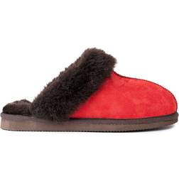 Shepherd Jessica Fårskinnstofflor - Red Moro