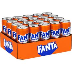 Fanta Zero Sugar Orange 33cl 20pack