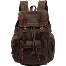 Koolehaoda Koolehaoda Vintage Canvas Ryggsäck - Army Green
