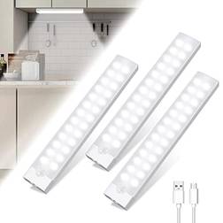 Tailcas Indoor Motion Detector Lamp USB Rechargeable Wardrobe Lighting