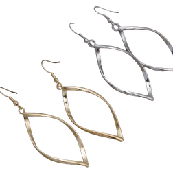 Shein 2pairs Geometric Drop Earrings