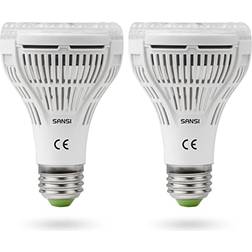 Sansi 15W E27 LED Inomhusväxter 2-Pack