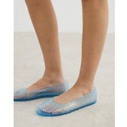 JuJu Jelly Ballet Pumps - Blue