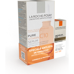 La Roche-Posay Pure Vitamin C10 Serum 50ml + Anthelios Age Correct SPF50 50ml