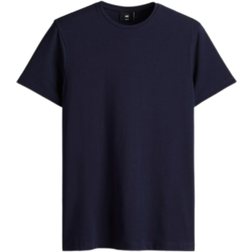 H&M Men Blue Slim Fit T-shirt