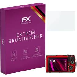 atFoliX Glasfolie Für Olympus TG-6 9H Schutzpanzer Transparent